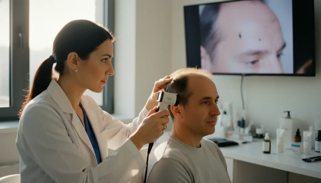 wat kan dermatoloog doen tegen haaruitval