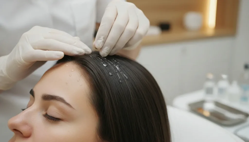 hoe vaak mesotherapie haar