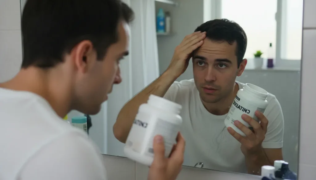 kan je kaal worden van creatine