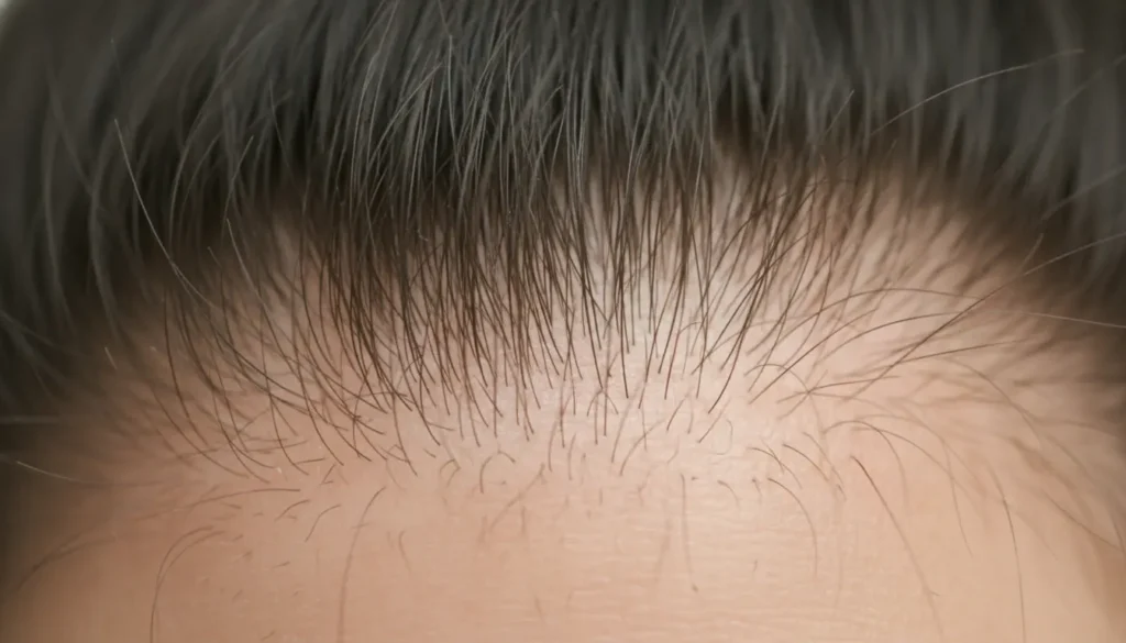 hoe herken je nieuwe haargroei