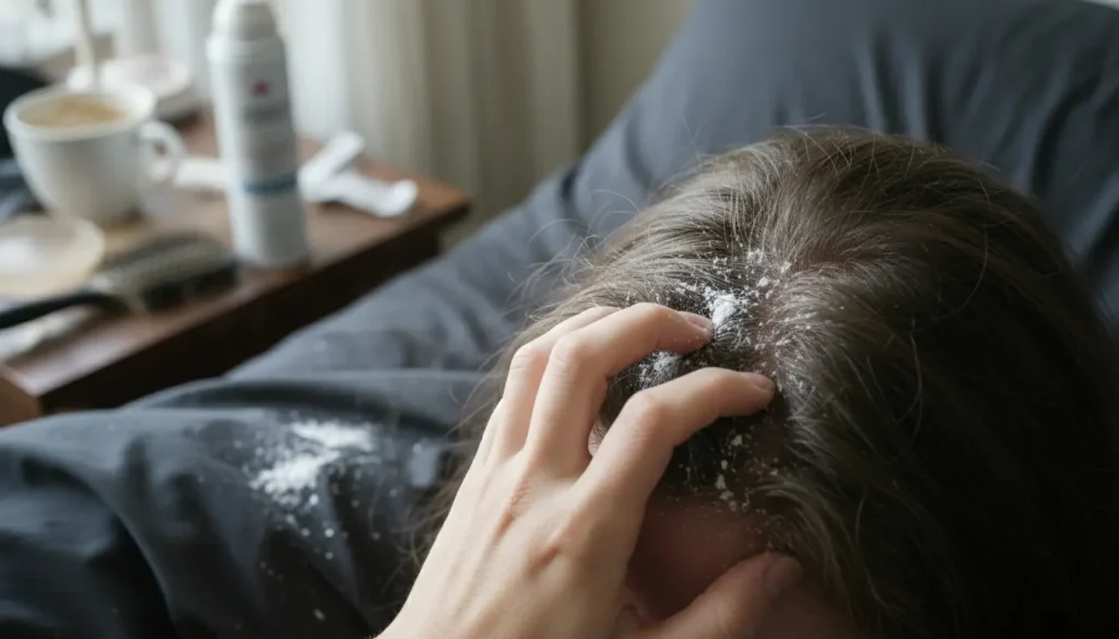 kan je kaal worden van droogshampoo